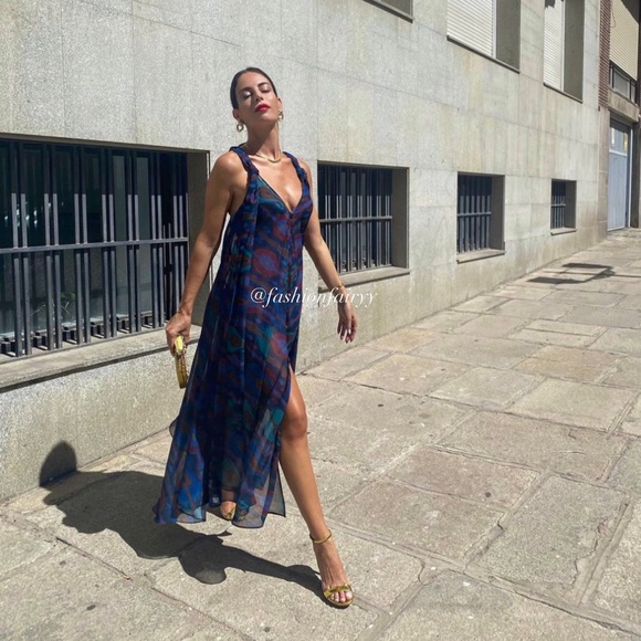 NWT Zara Limited Edition Maxi Dress - Picture 9 of 13